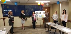 Photo left to right: Theresa Springer, Roxanna Crosser, Shelley Wiborg, Dana Adcock, Lisa DeKezel and Stephanie Hilton