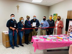 The Cancer Resource Center and Wig Boutique cut the ribbon on their new offices on Friday, October 2, at OSF Center for Health – Streator.