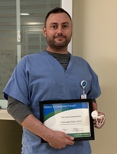 Honor a Caregiver Award: Christopher Faber, MD