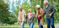 Seniors Walking