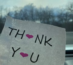 Thank you note